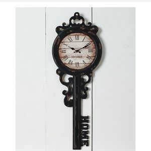Antique Vintage Key Clock